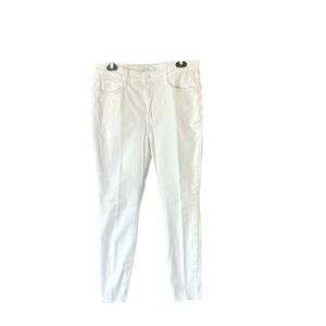Nine W. white skinny jeans… size 12… Perfect condition